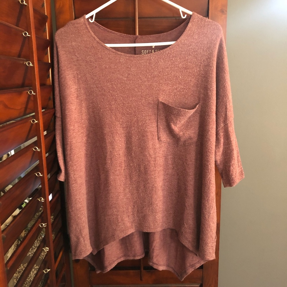 American Eagle Soft & Sexy 3/4 Sleeve